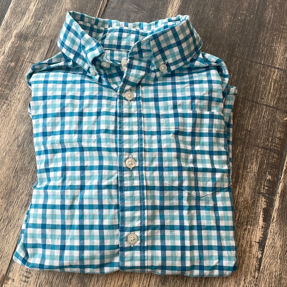 Crewcuts button down size 6/7